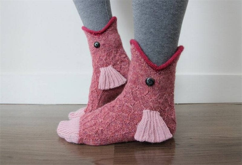 New Knit Crocodile Socks