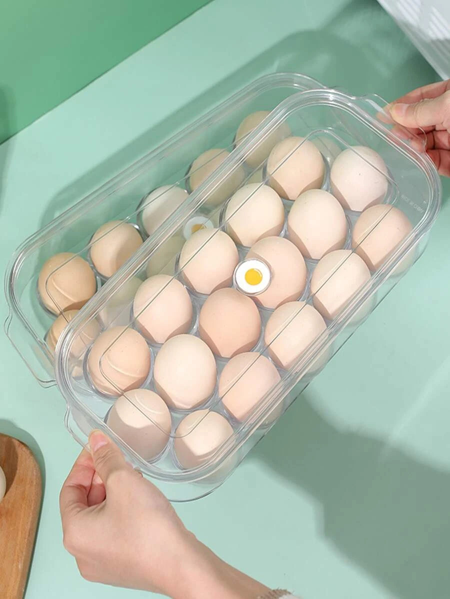 1pc Clear Egg Storage Box