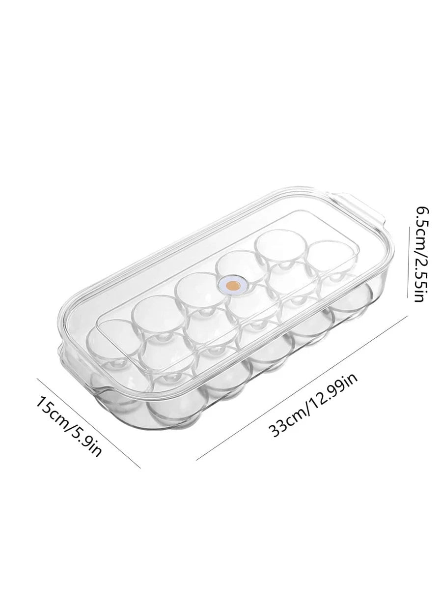 1pc Clear Egg Storage Box