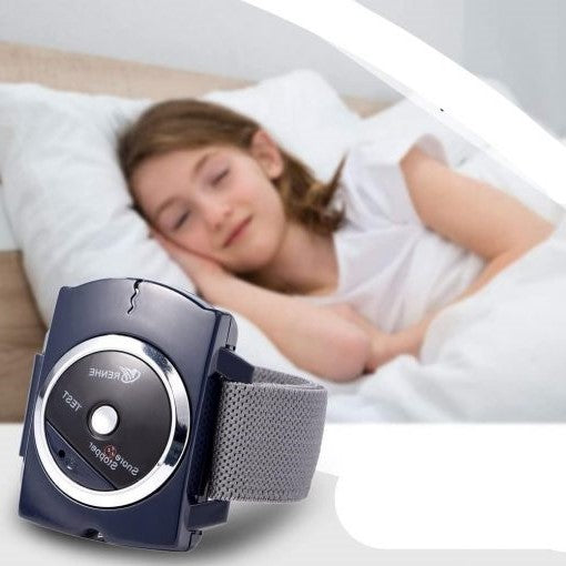 Snore Stopper Stop Snoring Device Sleep APNEA Connection Anti Snoring Wristband Device