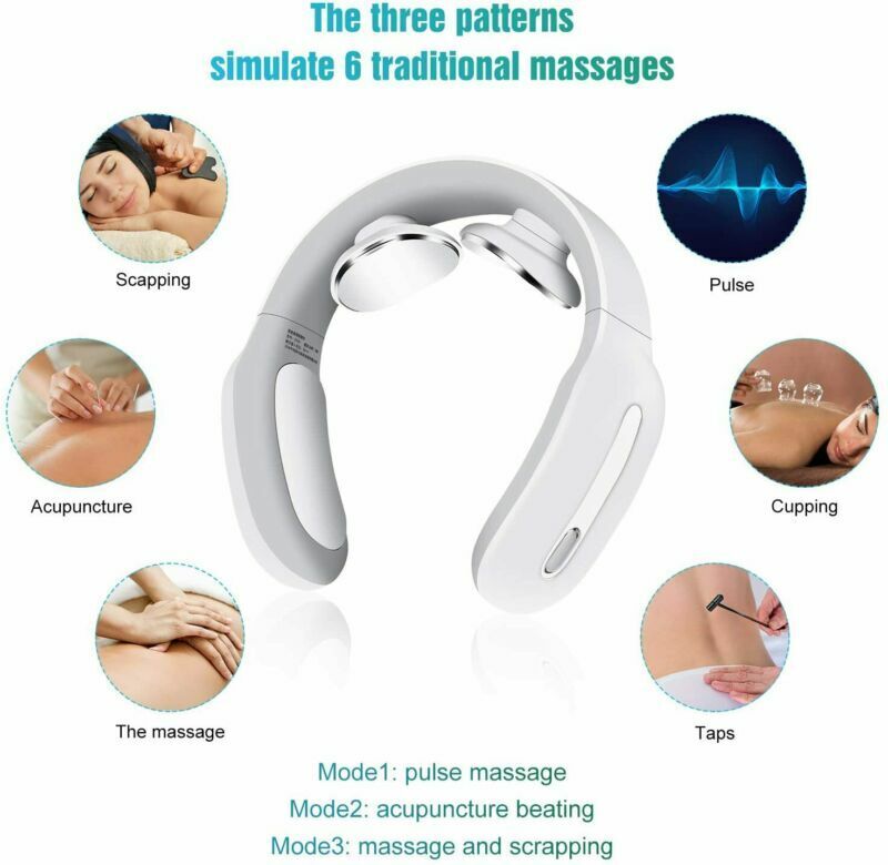 Pulse & Heat Intelligent Neck Massager