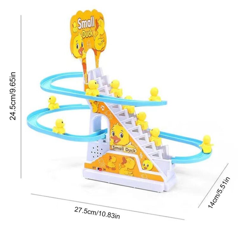 Electric Duck Climbing Stairs