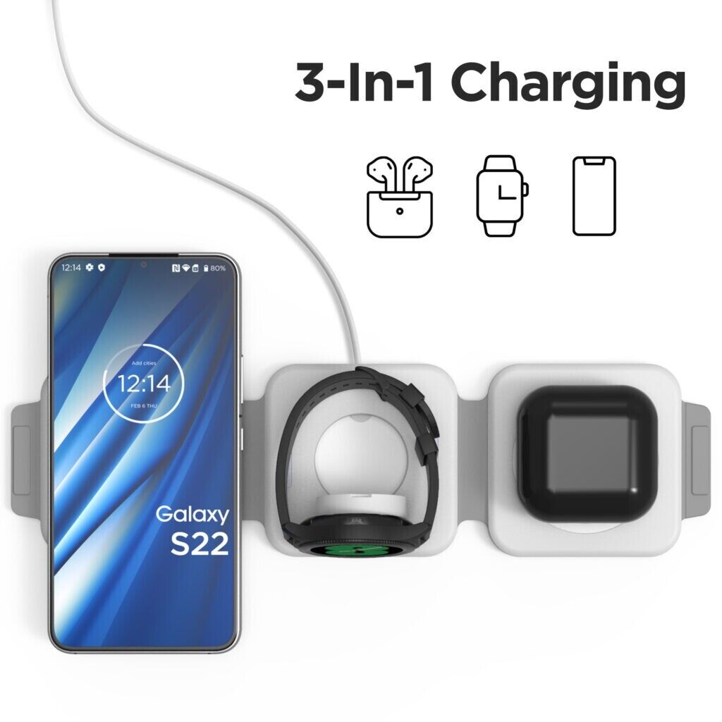 3 In 1 Travel Charger