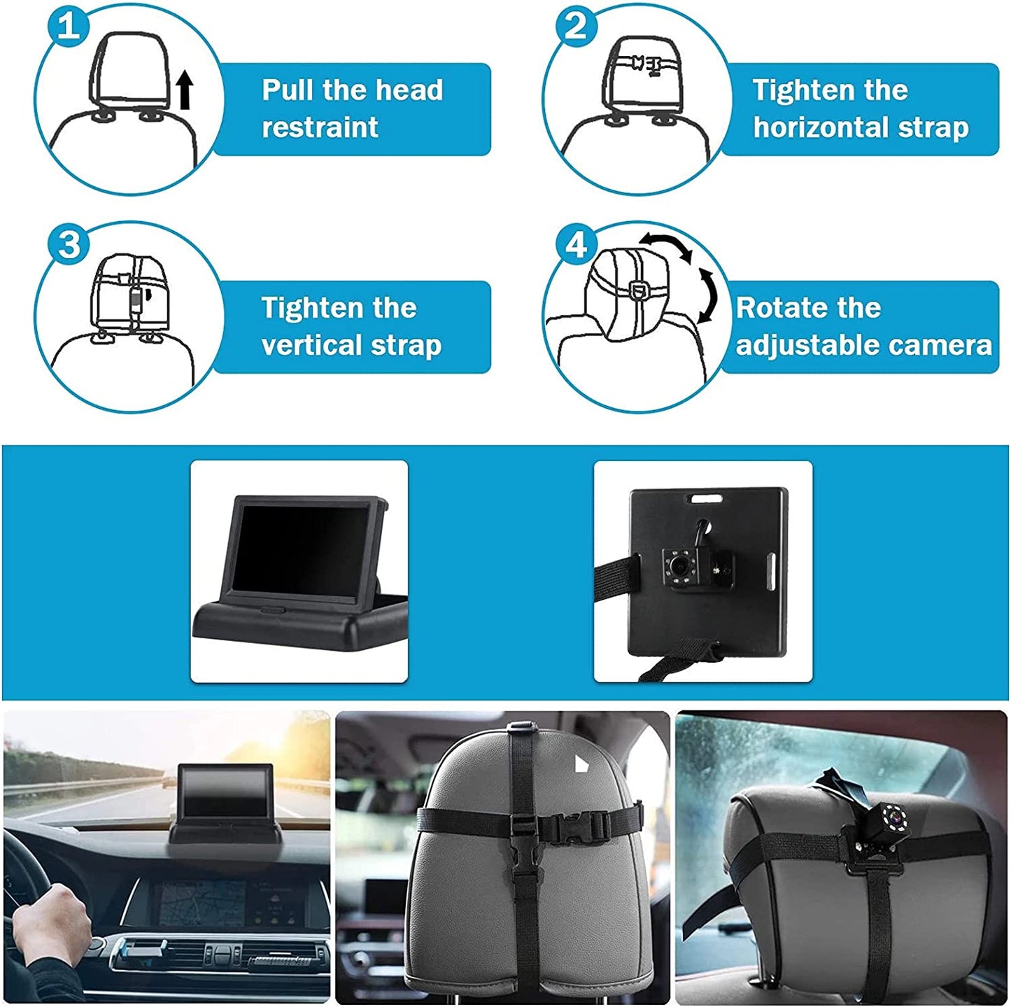 Premium Car Baby Monitor Camera