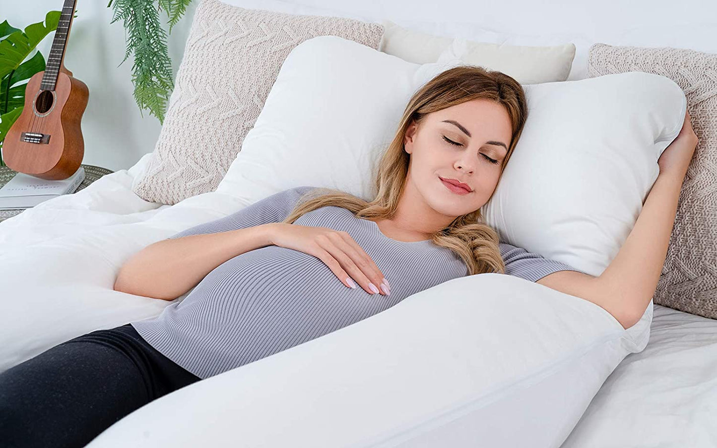 U-Shaped Full Body Pregnancy Maternity Pillow