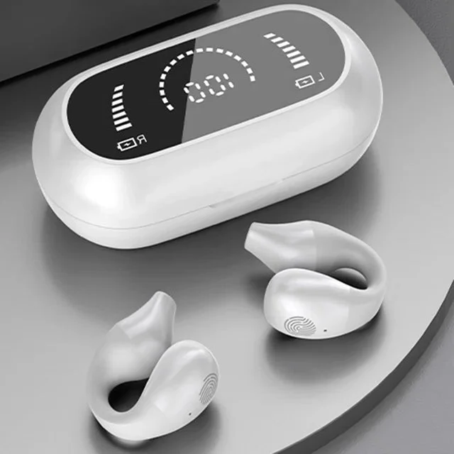 Wireless Ear Clip Bone Conduction Headphones