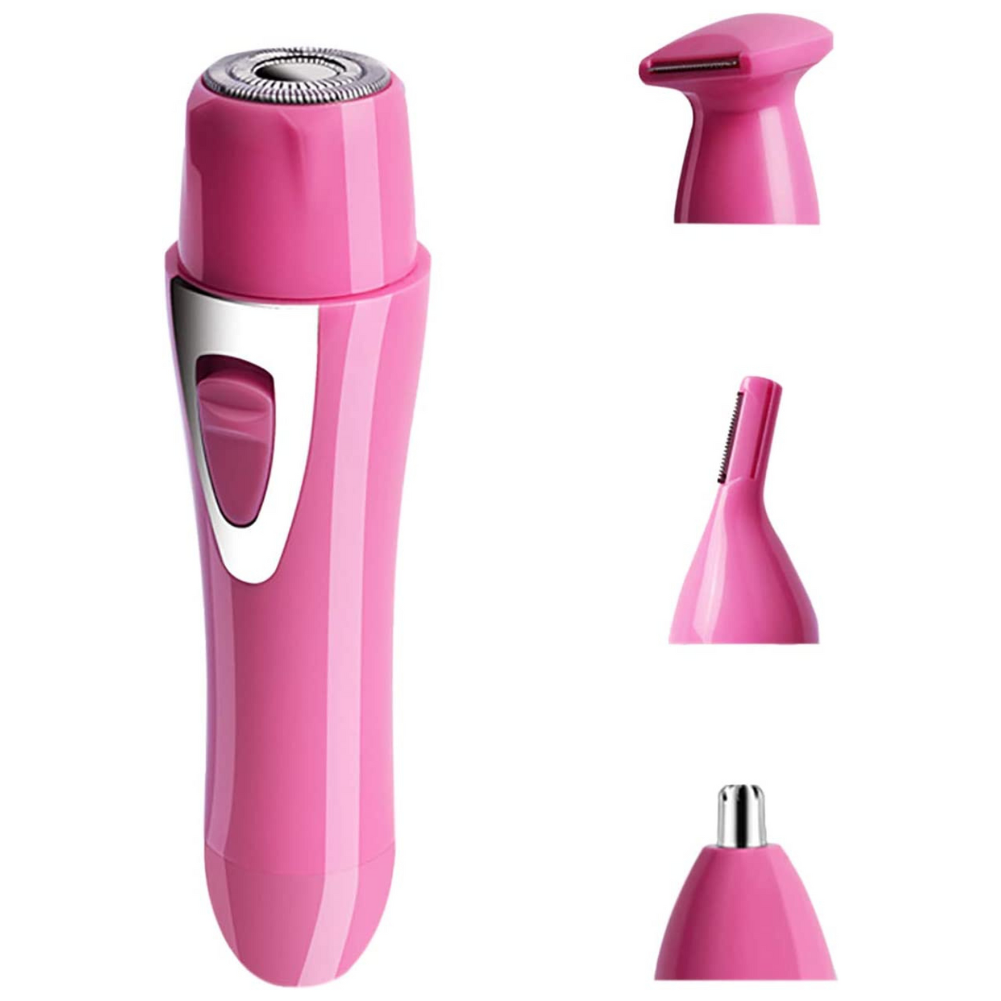 4-in-1 Women's Painless Compact Electric Facial Hair Epilator Remover