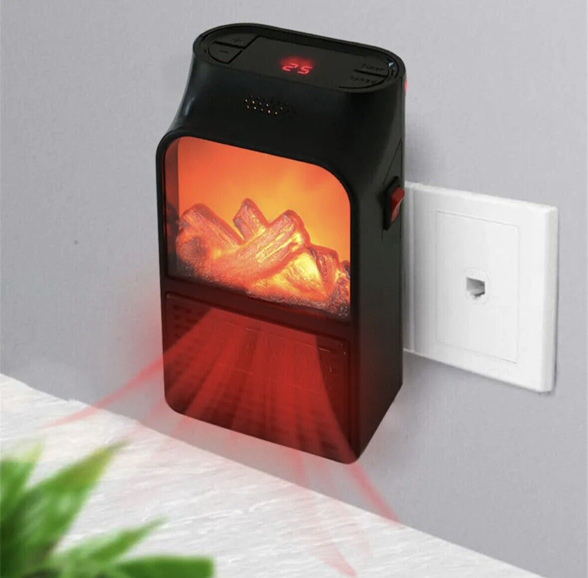 Portable Electric Plug In Home Indoor Room Space Heater 9000W
