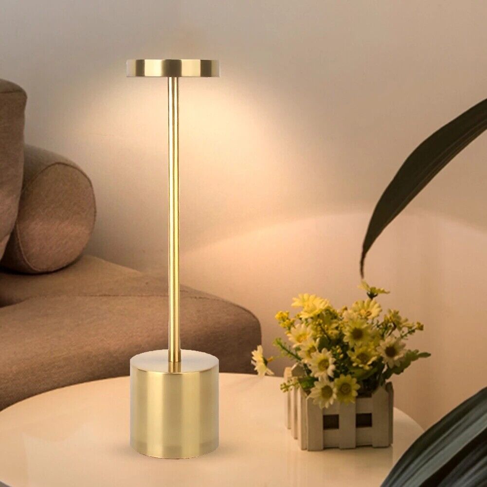 Modern Rechargeable Cordless LED Living Room Table Lamp